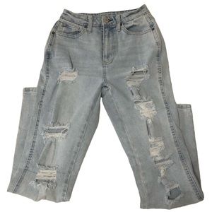 Arizona Jean Co. distressed stretch jean